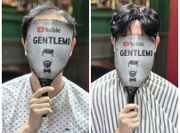 얼굴이 긴 낭성분들을위한 리프컷 남자가발스타…